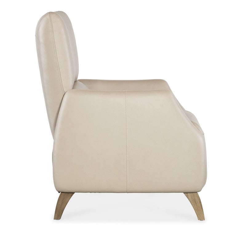 RC - Rumero Press Back Recliner - White
