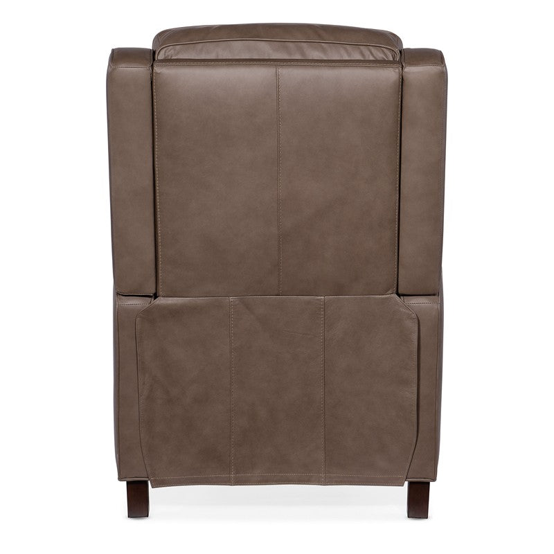 RC - Tricia Manual Push Back Recliner - Dark Brown