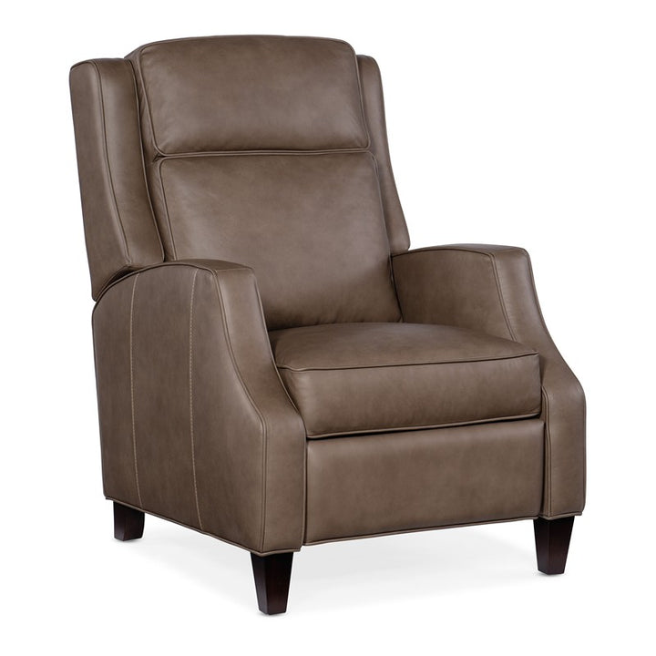 RC - Tricia Manual Push Back Recliner - Dark Brown