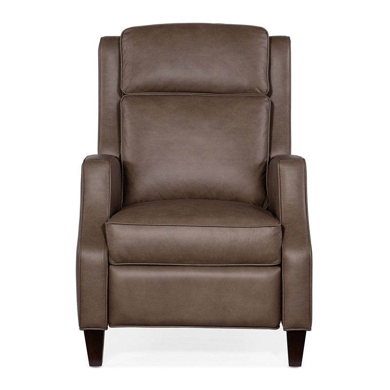 RC - Tricia Manual Push Back Recliner - Dark Brown
