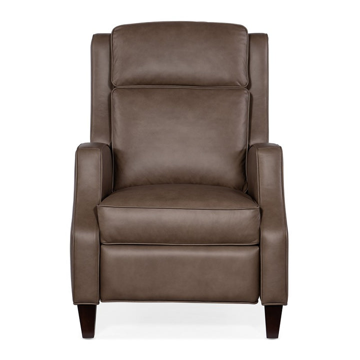 RC - Tricia Manual Push Back Recliner - Dark Brown