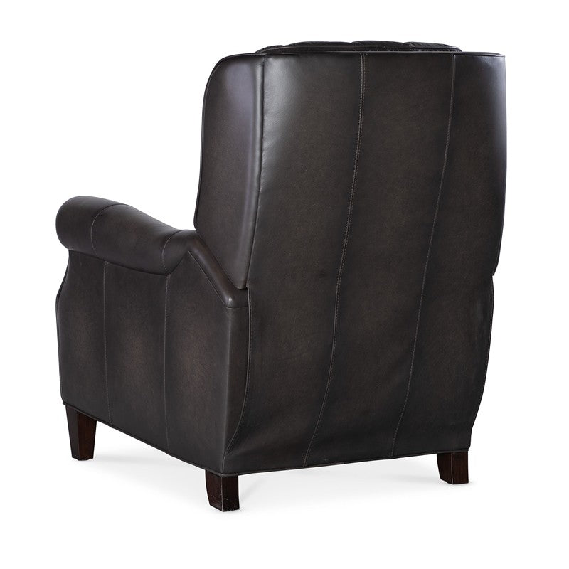 RC - Palmer Press Back Recliner - Dark Brown