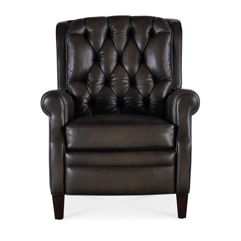 RC - Palmer Press Back Recliner - Dark Brown