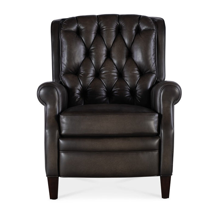 RC - Palmer Press Back Recliner - Dark Brown