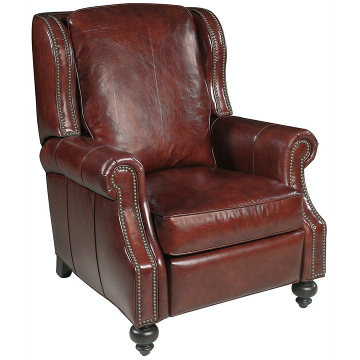 RC - Drake Recliner - Dark Red