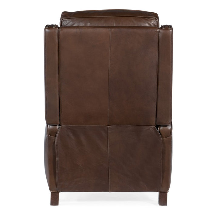 RC - Rylea Manual Push Back Recliner - Dark Brown