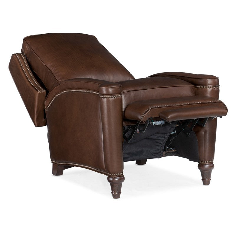 RC - Rylea Manual Push Back Recliner - Dark Brown