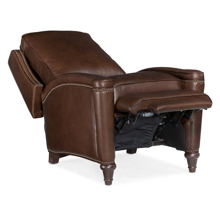 RC - Rylea Manual Push Back Recliner - Dark Brown