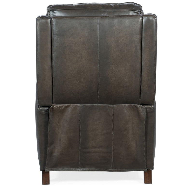 RC - Kerley Manual Push Back Recliner - Dark Gray
