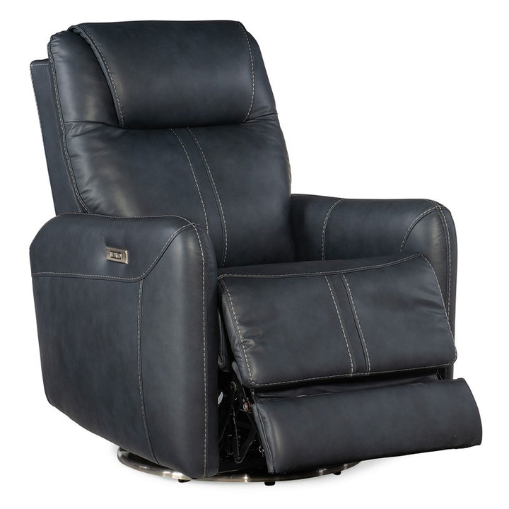 RC - Steffen Swivel Power Recliner With Power Headrest