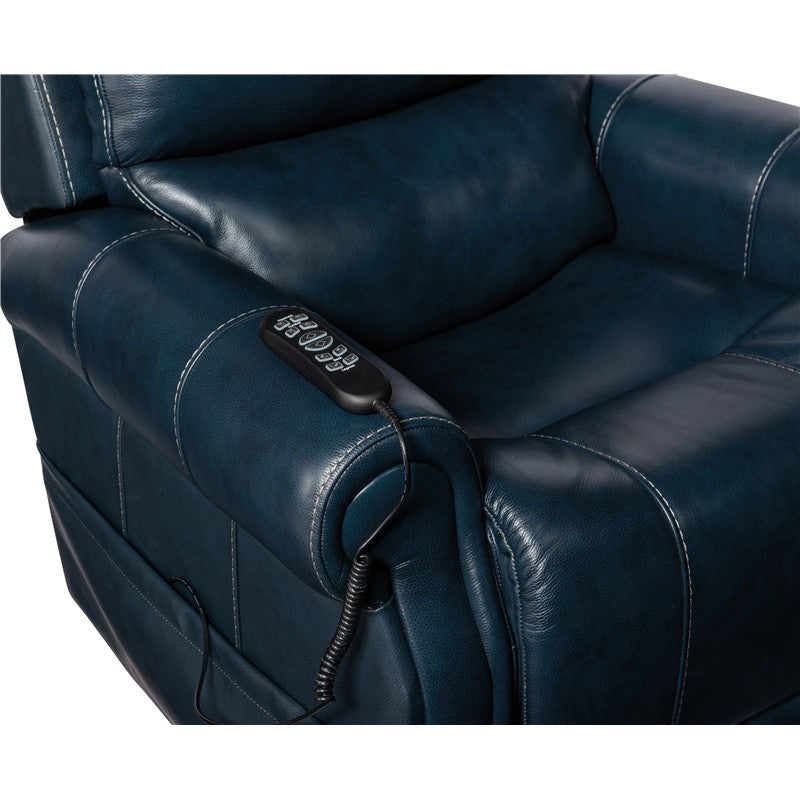 RC - Eisley Power Recliner With Power Headrest, Lumbar And Lift - Blue