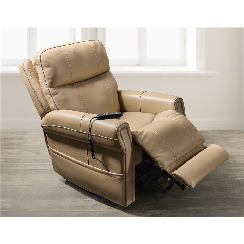 RC - Carroll Power Recliner With Power Headrest, Lumbar & Lift - Beige