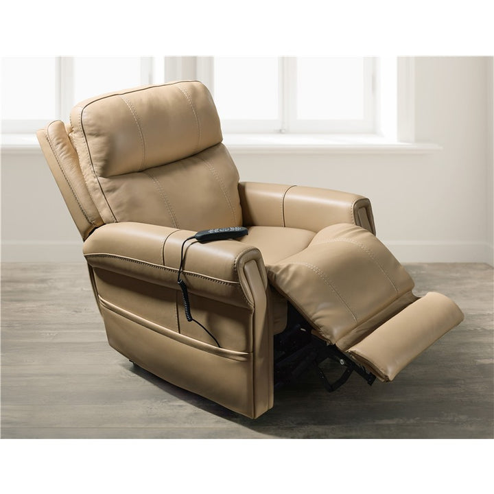 RC - Carroll Power Recliner With Power Headrest, Lumbar & Lift - Beige