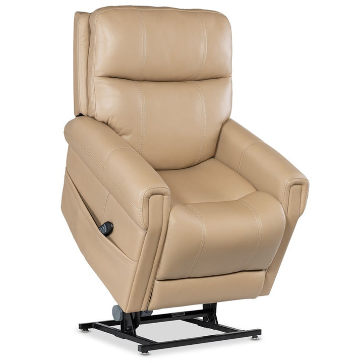 RC - Carroll Power Recliner With Power Headrest, Lumbar & Lift - Beige