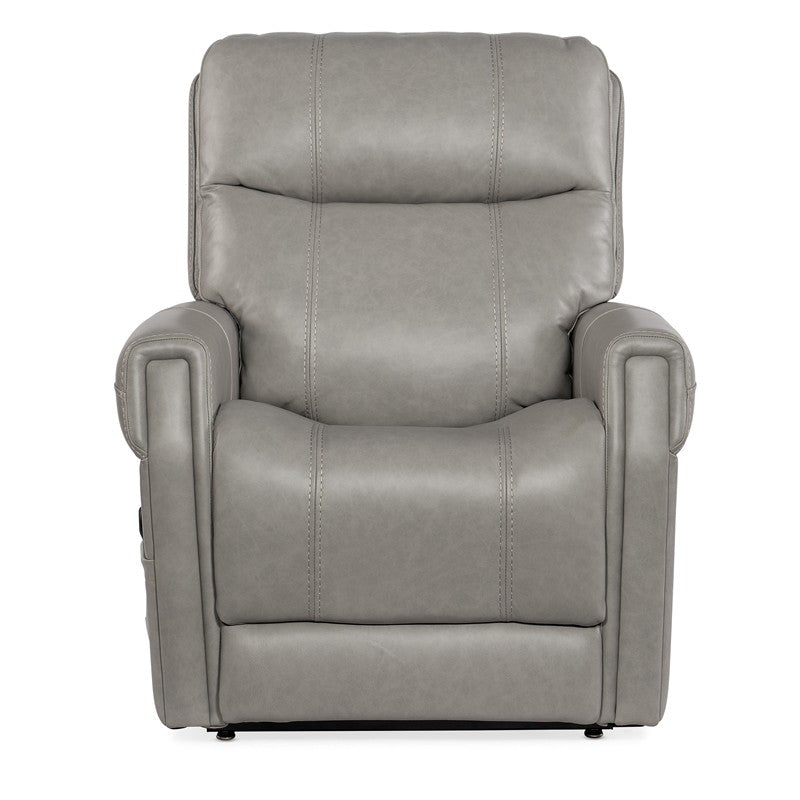 RC - Carroll Power Recliner With Power Headrest And Lumbar - Gray