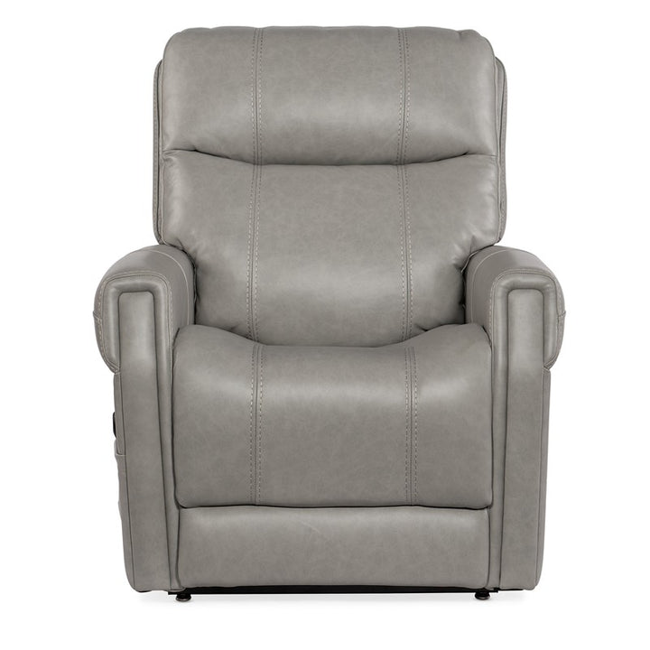 RC - Carroll Power Recliner With Power Headrest And Lumbar - Gray