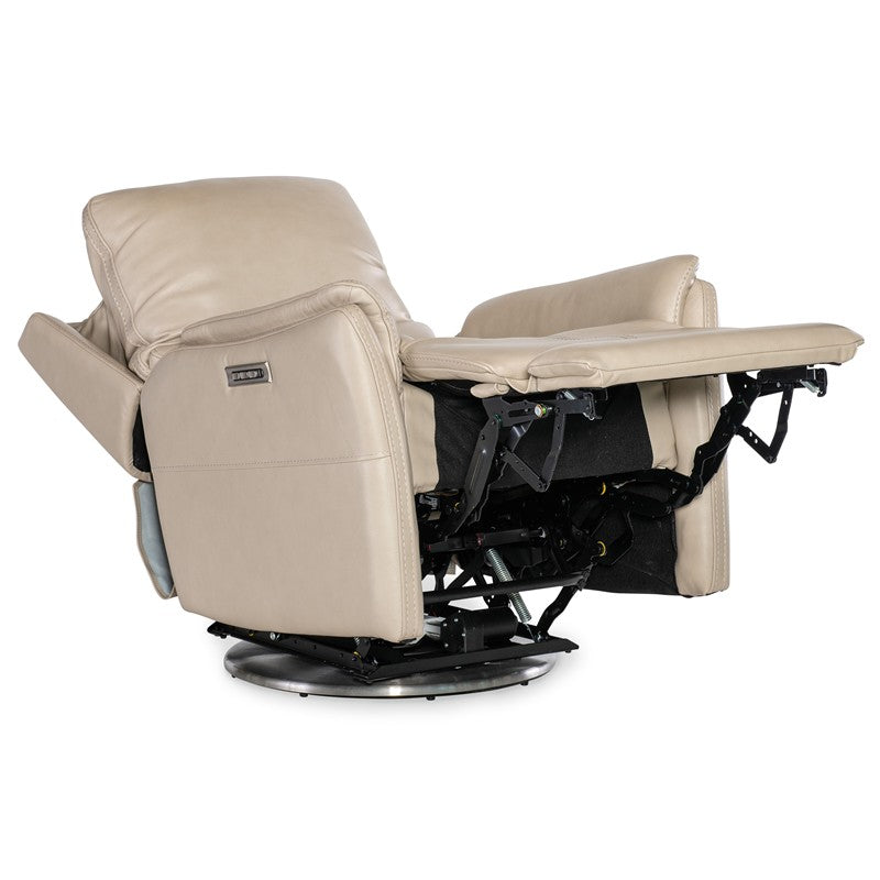 RC - Soiree Zero Gravity Swivel With Power Headrest and Lumbar - Beige