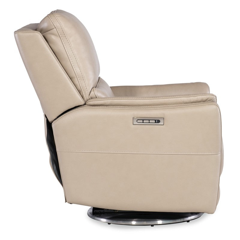 RC - Soiree Zero Gravity Swivel With Power Headrest and Lumbar - Beige