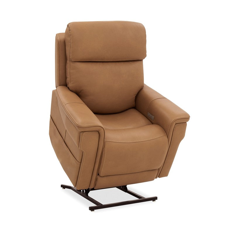 Lyra - Lift Chair With Power Recline, Headrest And Lumbar - Brown