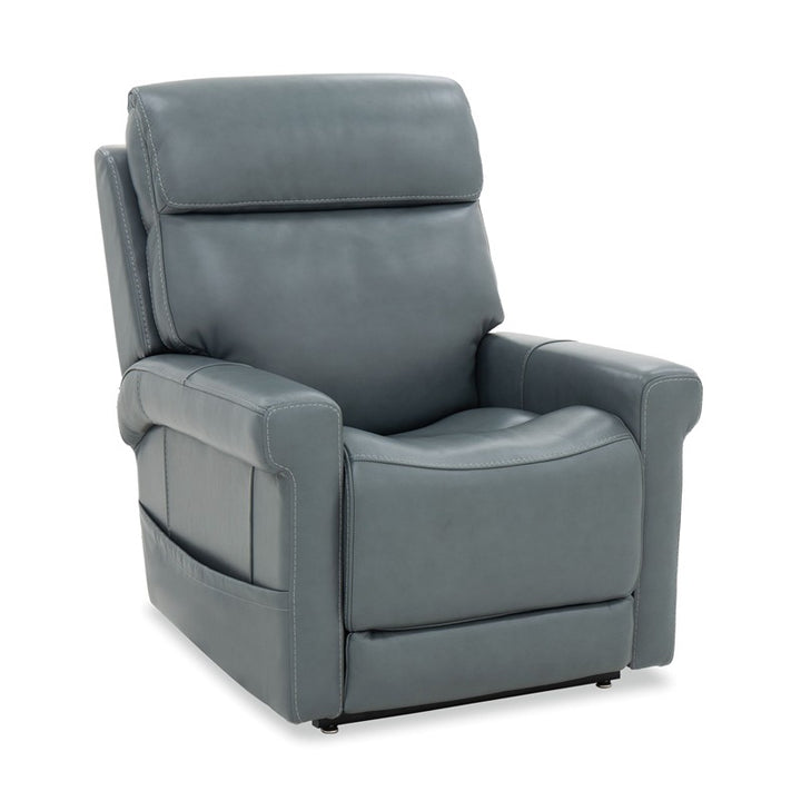 Locke - Lift Chair With Power Recline, Headrest And Lumbar - Blue