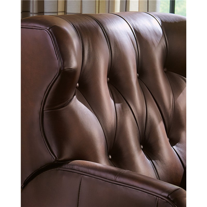 RC - Henderson Press Back Recliner - Brown