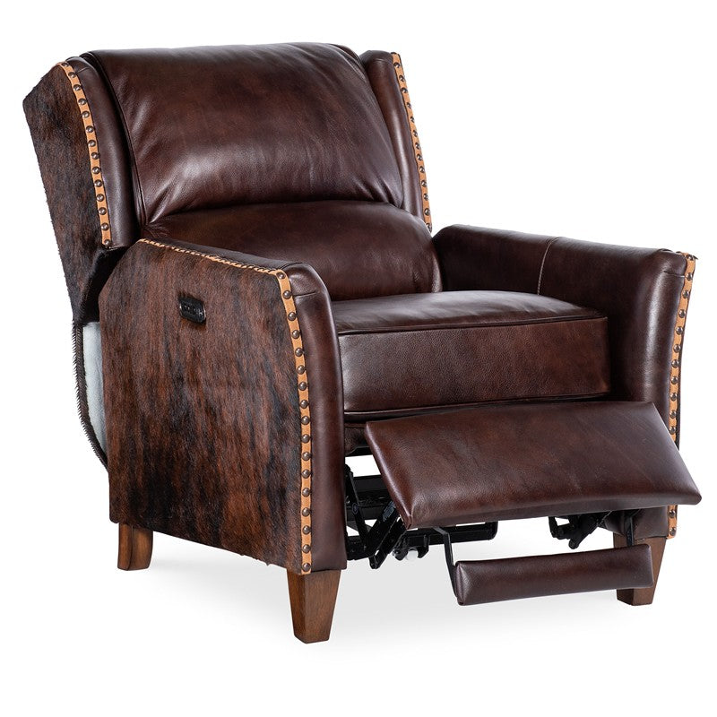 RC - Livingston Power Recliner With Power Headrest - Brown