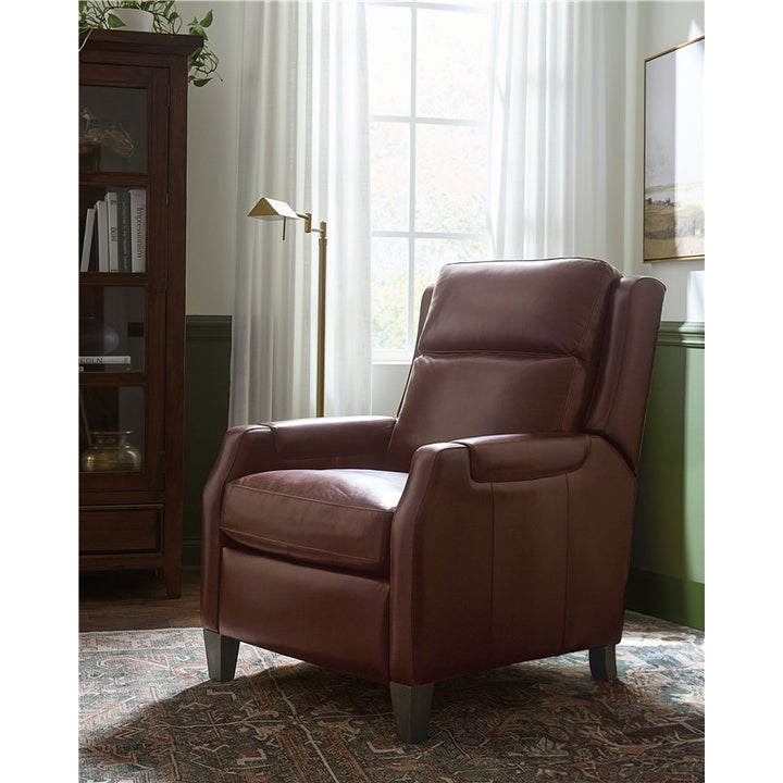 RC - Nelson Power Recliner With Power Headrest - Dark Brown