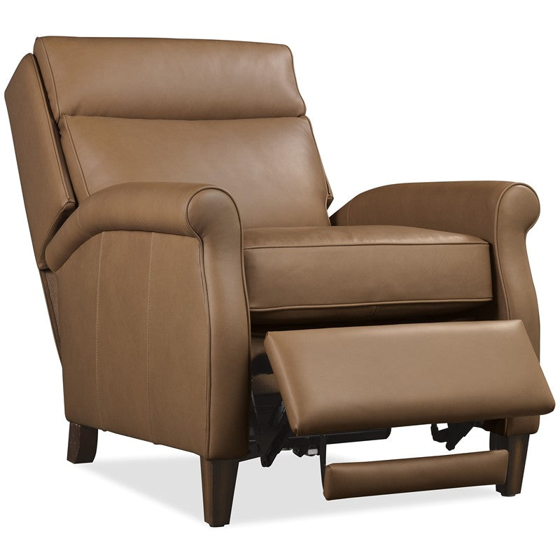 Randall - Power Recliner With Pop-Up Headrest - Brown