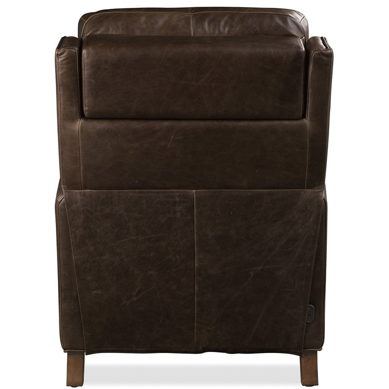 Jacklyn - Power Recliner With Pop-Up Headrest - Brown