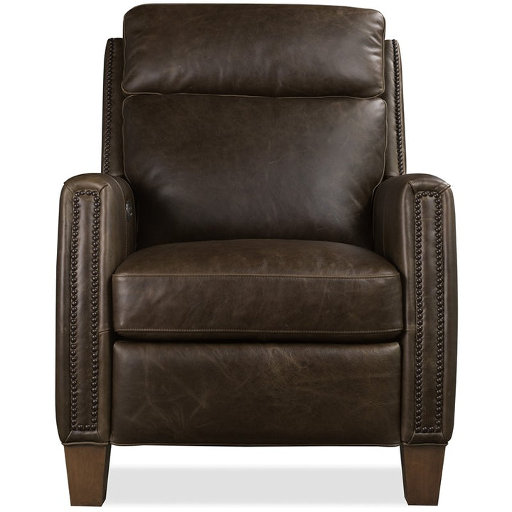 Jacklyn - Power Recliner With Pop-Up Headrest - Brown