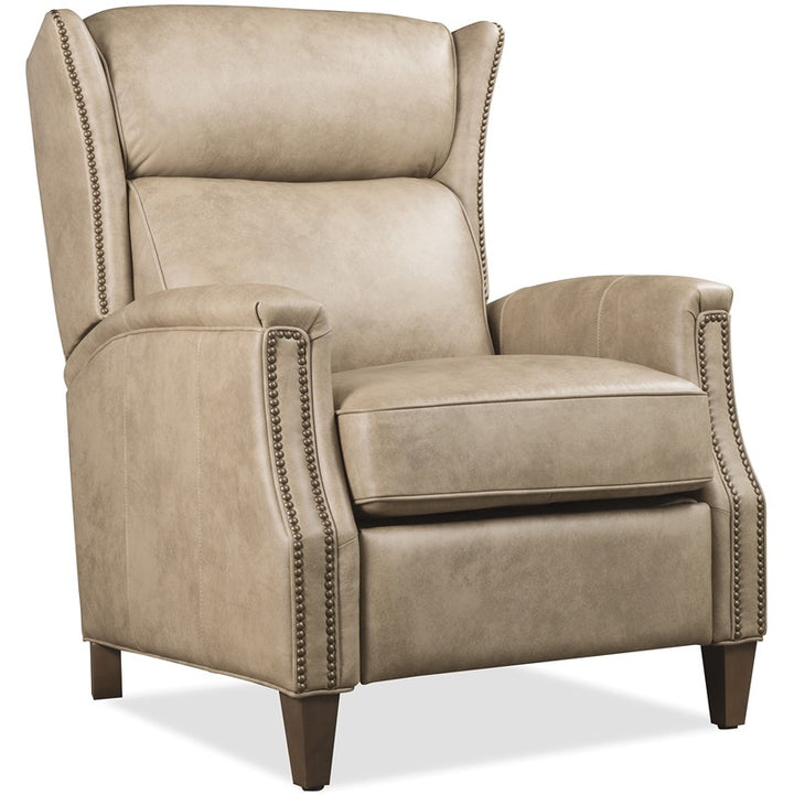 Lansing - Power Recliner With Power Headrest - Beige