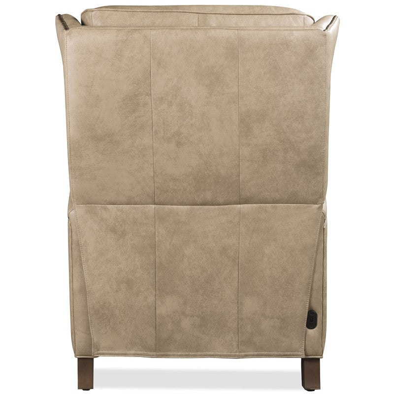 Lansing - Power Recliner With Power Headrest - Beige