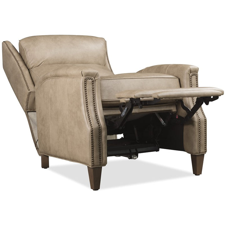 Lansing - Power Recliner With Power Headrest - Beige