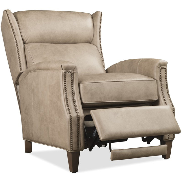 Lansing - Power Recliner With Power Headrest - Beige