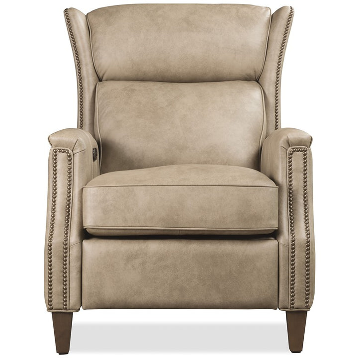 Lansing - Power Recliner With Power Headrest - Beige