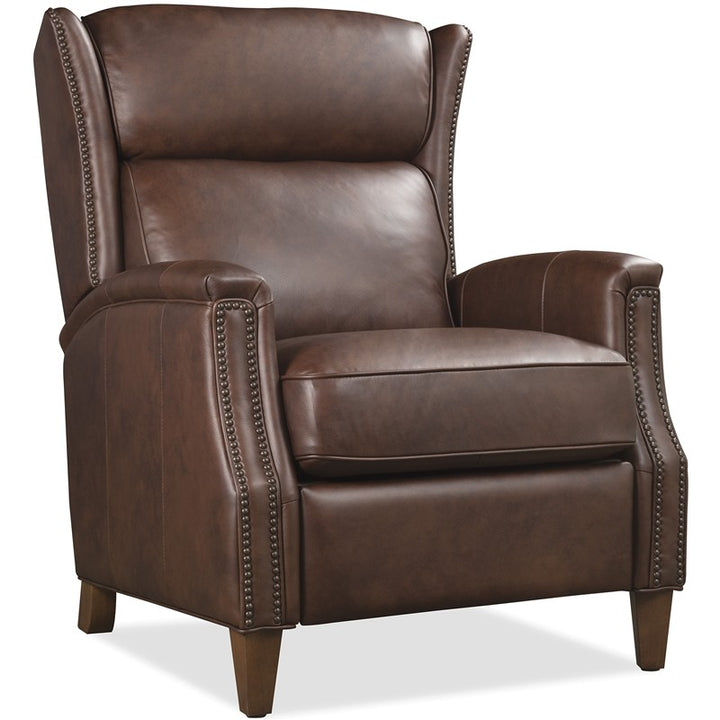 Lansing - Power Recliner With Power Headrest - Brown
