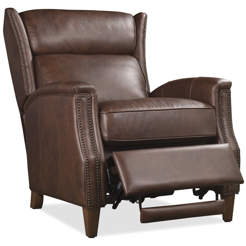 Lansing - Power Recliner With Power Headrest - Brown