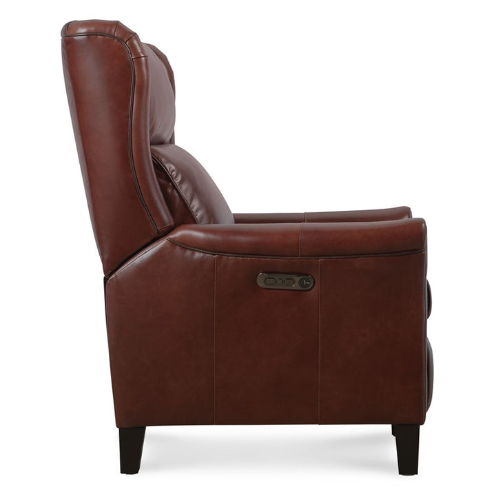 RC - Henley Power Recliner With Power Headrest - Dark Brown