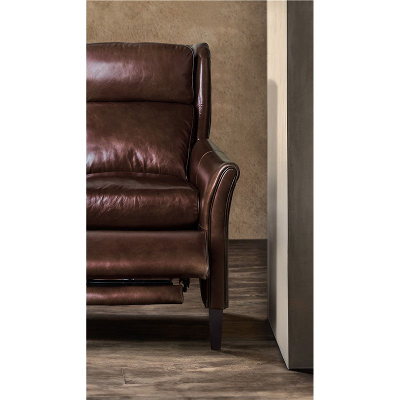 RC - Henley Power Recliner With Power Headrest - Dark Brown
