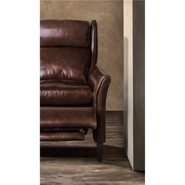 RC - Henley Power Recliner With Power Headrest - Dark Brown