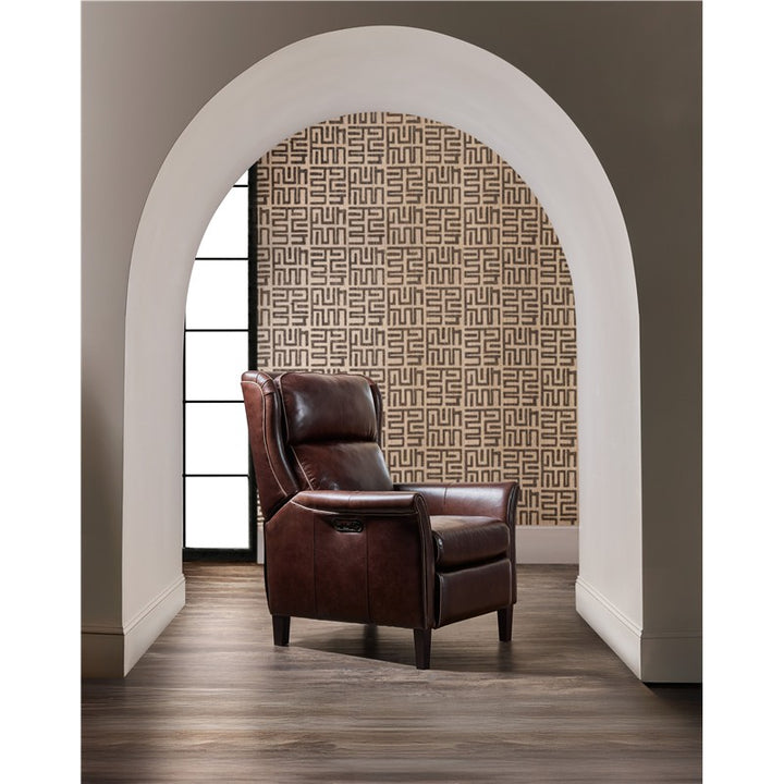 RC - Henley Power Recliner With Power Headrest - Dark Brown