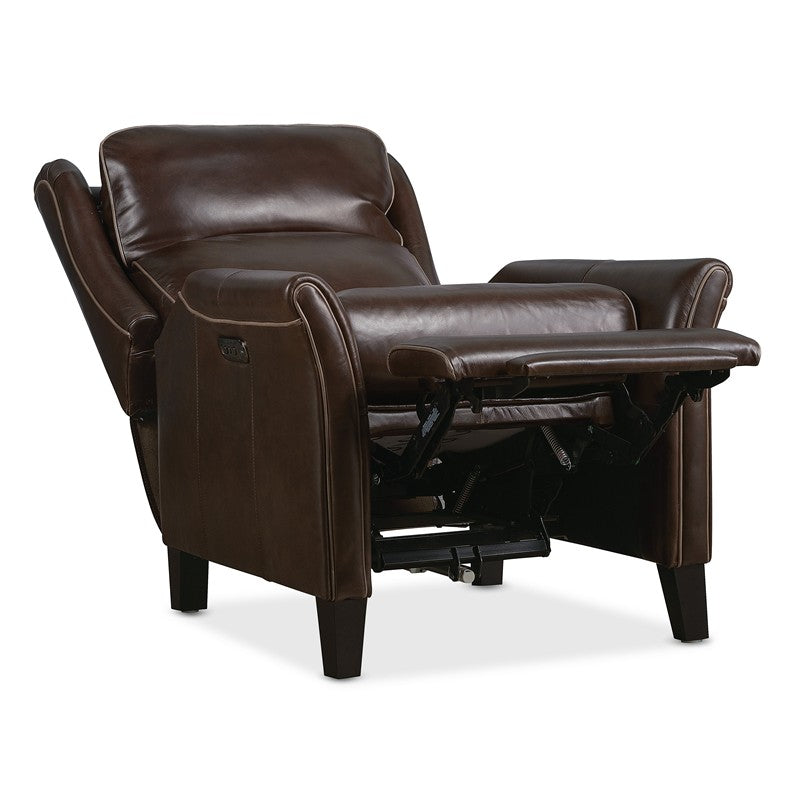 RC - Henley Power Recliner With Power Headrest - Brown