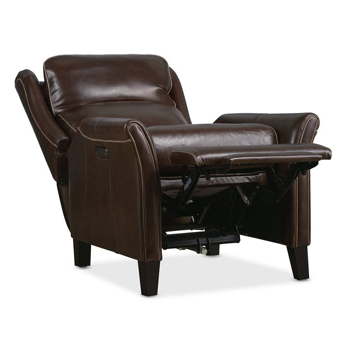 RC - Henley Power Recliner With Power Headrest - Brown