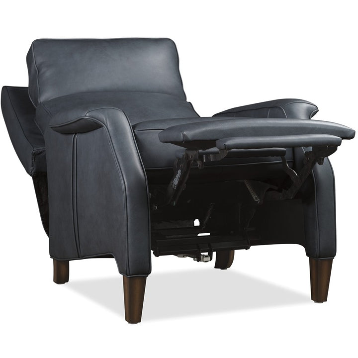 Wrenn - Power Recliner With Power Headrest - Blue