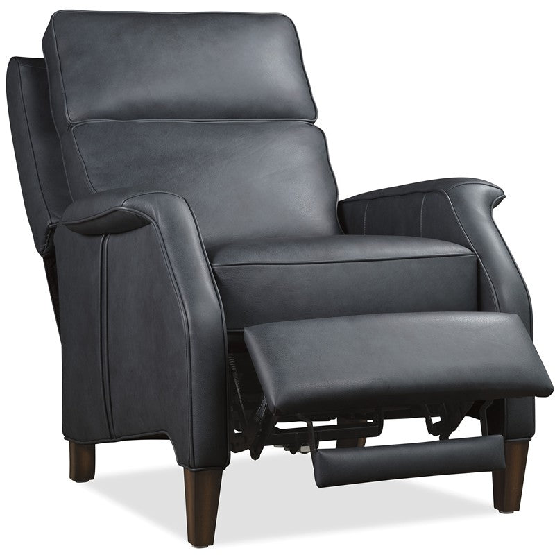 Wrenn - Power Recliner With Power Headrest - Blue