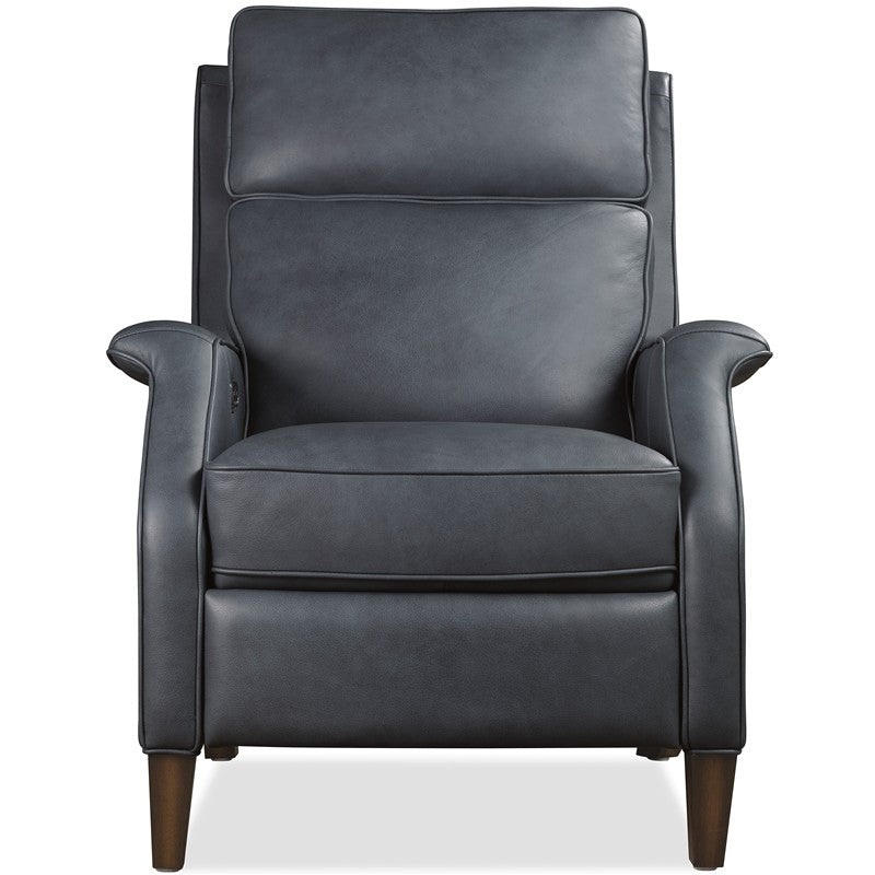 Wrenn - Power Recliner With Power Headrest - Blue