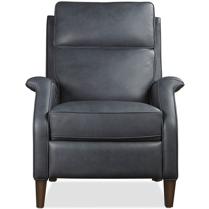 Wrenn - Power Recliner With Power Headrest - Blue