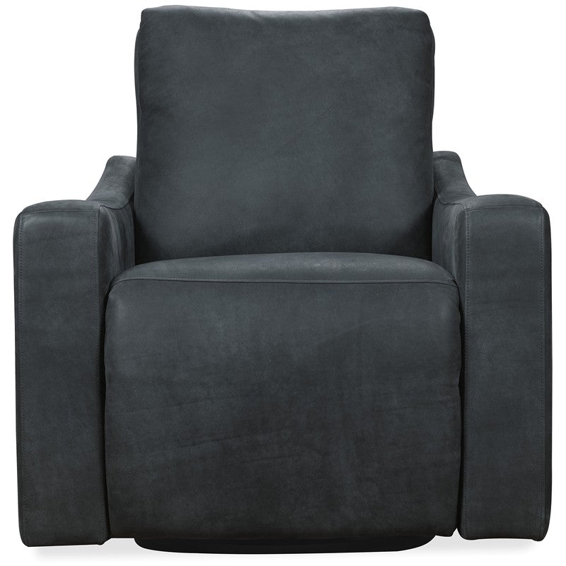 Lewis - Power Swivel Recliner - Black