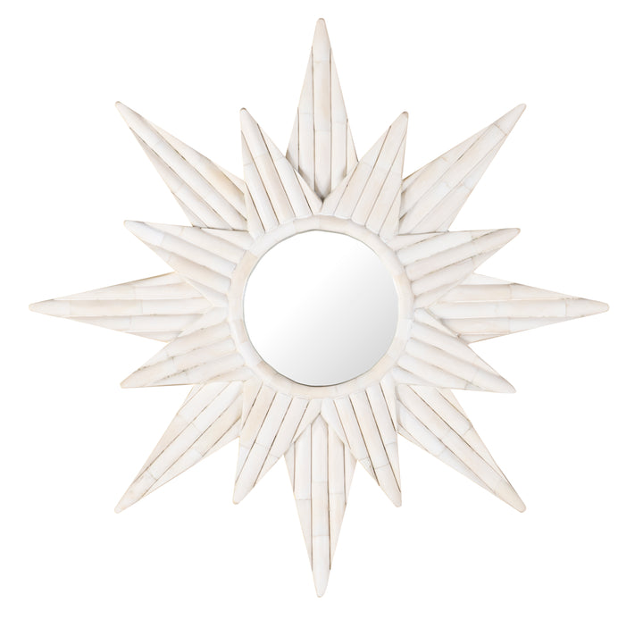 Sunburst Bone Mirror