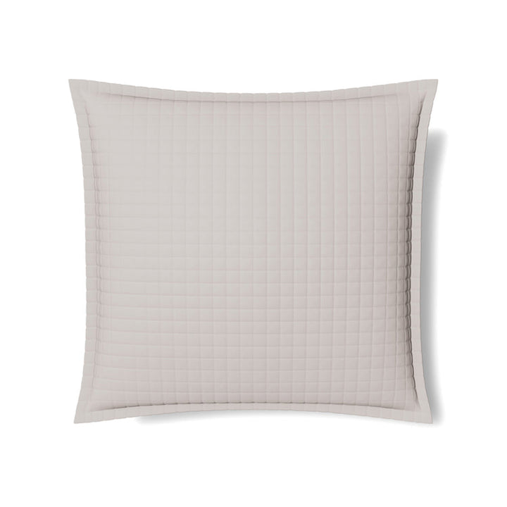 Ready To Bed 2.0 Quilted Silver Euro Sham
